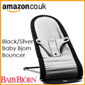 Black Silver BabyBjorn Bouncer